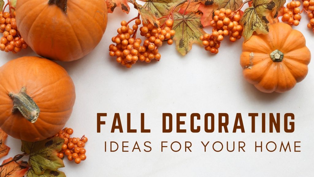 fall decorating ideas