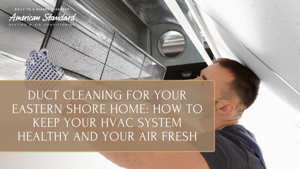 Duct Cleaning for Your Eastern Shore Home: How to Keep Your HVAC System Healthy and Your Air Fresh